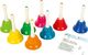 Small Foot Kolorowe dzwonki - instrumenty muzyczne dla dzieci, zabawka montessori small foot design - zabawki muzyczne dla 3 latka uniw 1