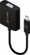 Adapter USB Alogic Adapter USB-C to VGA czarny 1