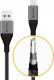 Kabel USB Alogic USB-A - USB-C 0.3 m Szary (ULCA2030-SGR) 4