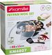 Patelnia Kamille wok Teflonowa Żeliwna 32cm 7