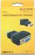 Adapter AV Delock DisplayPort - D-Sub (VGA) czarny (65567) 1