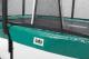Trampolina ogrodowa Salta ogrodowa First Class z siatką wewnętrzną 366 x 214 cm zielona 1