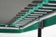 Trampolina ogrodowa Salta Comfort Edition z siatką wewnętrzną 214 x 153 cm zielona 2