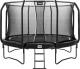 Trampolina ogrodowa Salta ogrodowa First Class z siatką wewnętrzną 10 FT 305 cm czarna 1