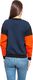 Wrangler WRANGLER HIGH RIB RETRO SWEAT NAVY W6N0HY114 XS 1