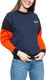 Wrangler WRANGLER HIGH RIB RETRO SWEAT NAVY W6N0HY114 XS 2