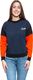 Wrangler WRANGLER HIGH RIB RETRO SWEAT NAVY W6N0HY114 XS 4