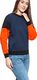 Wrangler WRANGLER HIGH RIB RETRO SWEAT NAVY W6N0HY114 XS 5