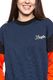 Wrangler WRANGLER HIGH RIB RETRO SWEAT NAVY W6N0HY114 XS 6