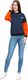 Wrangler WRANGLER HIGH RIB RETRO SWEAT NAVY W6N0HY114 XS 7