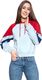 Wrangler WRANGLER RAGLAN SWEAT ANGEL FALLS BLU W6N5IRB07 M 1