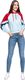 Wrangler WRANGLER RAGLAN SWEAT ANGEL FALLS BLU W6N5IRB07 M 10