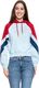 Wrangler WRANGLER RAGLAN SWEAT ANGEL FALLS BLU W6N5IRB07 M 6