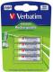 Verbatim Akumulator AAA / R03 1000mAh 4 szt. 1