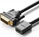 Adapter AV Ugreen HDMI - DVI-D czarny (UGR635BLK) 1
