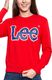 Lee LEE LOGO SWS BRIGHT RED L53YRXEF XS 6