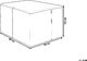 Beliani Pokrowiec ogrodowy 90x90x105cm (5037) 5