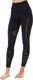 Brubeck LE12910 Legginsy damskie GYM z długą nogawką czarny M 1