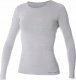 Brubeck LS11610 Koszulka damska z długim rękawem COMFORT WOOL popielaty M 1