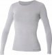 Brubeck LS11610 Koszulka damska z długim rękawem COMFORT WOOL popielaty L 1