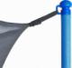 Jumpi Siatka ochronna do trampoliny wewnętrzna 250cm 8ft na 6 słupków 4