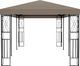 vidaXL Altana, 6 x 3 m, kolor taupe, tkanina 3
