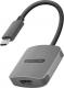 Adapter USB Sitecom CN-372 USB-C - HDMI Szary  (001900110000) 1