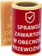 MD Labels Naklejki Etykiety Ostrzegawcze Sprawdź Zawartość 100szt 1