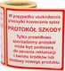 MD Labels Naklejki Etykiety Ostrzegawcze Protokół szkody/Reklamacja 100szt 1
