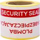 MD Labels Plomby zabezpieczające security seal z nacięciem 120x50mm 100szt. 2