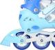Rolki Nils Extreme NA14198 rekreacyjne regulowane niebieskie r. 31-34 3