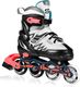 Rolki Spokey Tony rekreacyjne regulowane czarne r. 28-32 2