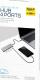 HUB USB Platinet 4x USB-A 3.0 (PMMA9071) 3