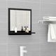 Lustro vidaXL w ramie 40x37cm biały (804554) 1