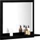 Lustro vidaXL w ramie 40x37cm biały (804554) 2