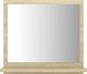 Lustro vidaXL w ramie 40x37cm  (804556) 4
