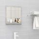 Lustro vidaXL w ramie 40x37cm szary (804557) 1