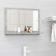 Lustro vidaXL w ramie 60x37cm szary (804566) 1