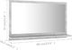 Lustro vidaXL w ramie 60x37cm szary (804566) 6