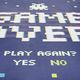 Spokey Ręcznik szybkoschnący Game Over granatowy 6