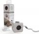 PowerCube Przedłużacz Extended USB 1,5m szary Typ F (1406GY/DEEUPC) 2
