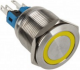 DimasTech Przycisk LED 22mm Żółty (PD096) 1