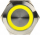 DimasTech Przełącznik LED 22mm Żółty (PD102) 1