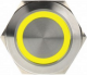 DimasTech Przycisk LED 25mm Żółty (PD066) 1