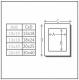 Ramka Deknudt 20x25, drewaniana, czarna (S66KF2 P1 20X25) 4