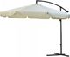 ModernHome Parasol ogrodowy składany z falbanką 350 cm 3