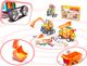 KIK Klocki magnetyczne MAGICAL MAGNET 162SZT 7212A 10