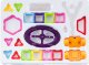 KIK Klocki magnetyczne MAGICAL MAGNET MINI 68SZT 3+ 1