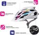 Meteor KASK ROWEROWY METEOR SHIMMER black M 8