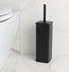 YokaHome Zestaw łazienkowy 2-elementowy - kosz na śmieci i szczotka WC - czarny - Yoka 7